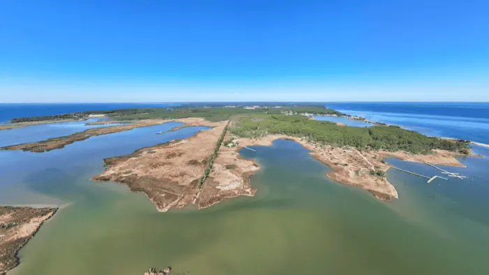Sea Level Rise Explorer: Point Lookout State Park, MD - Cover Image