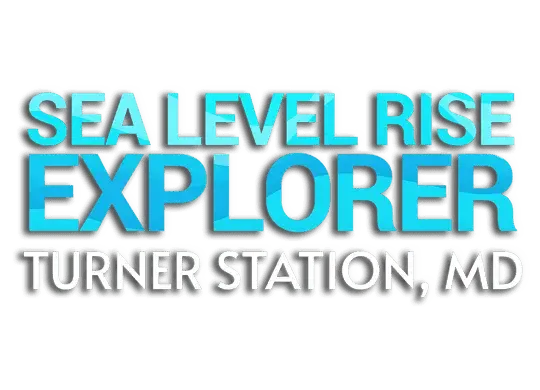 Sea Level Rise Explorer — Turner Station, MD. - Logo